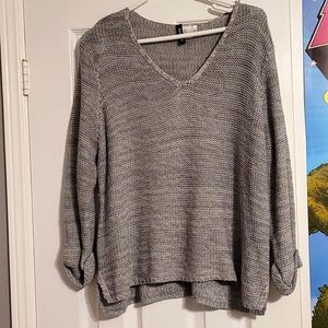 Gray Knit Sweater from H&M